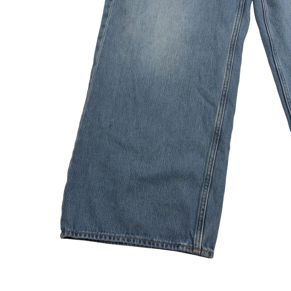 Old Navy Baggy Wide Leg Mid Rise Denim Jeans Womens Size 8 (31x29 Fit) - Picture 5 of 10